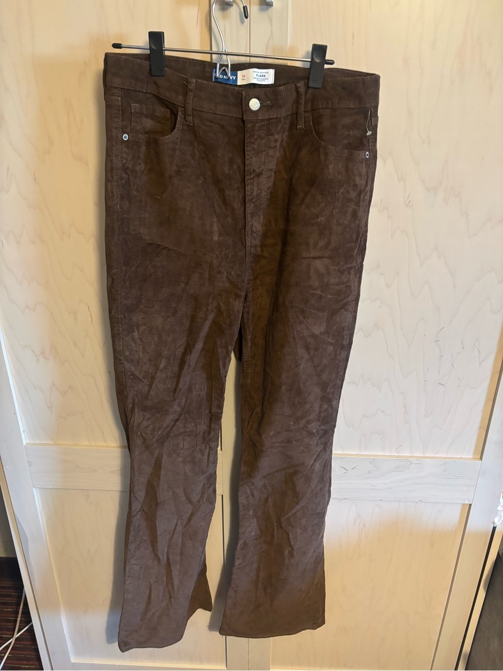Women’s Brown Corduroy Pants- TALL